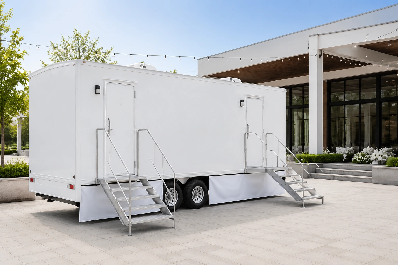 Deluxe Porta Potty Rental